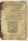 SOTO, PEDRO DE. Tractatus de institutione sacerdotum, qui sub episcopis animarum curam gerunt. 1587